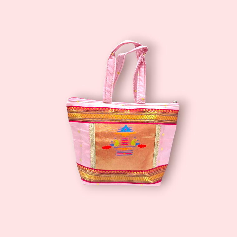 PAITHANI PURSE - D5 - PACK OF 1