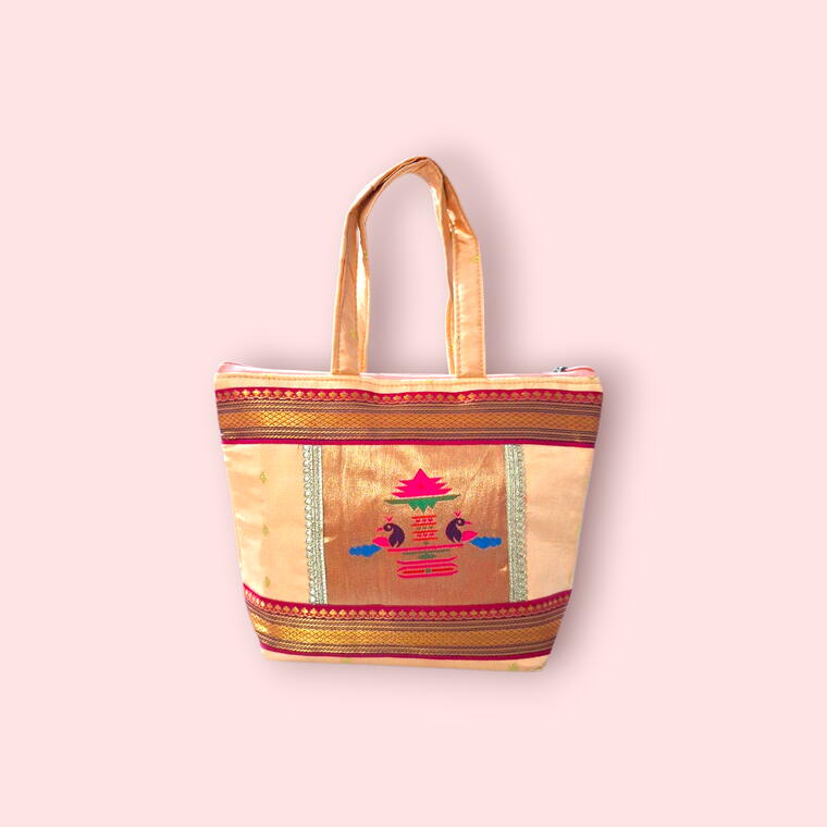 PAITHANI PURSE - D6 - PACK OF 1