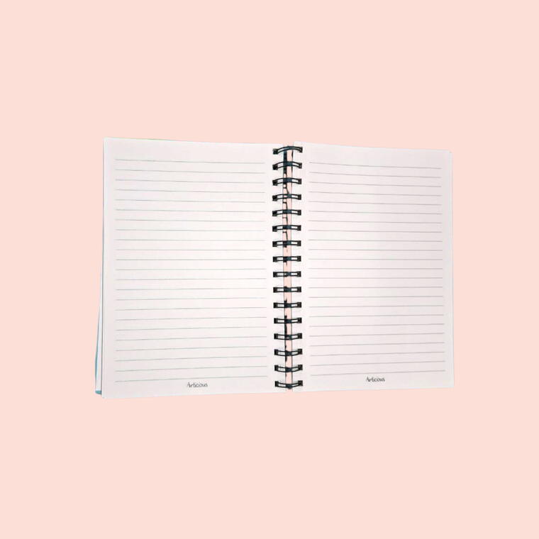 PRINTED SPIRAL DIARY D4 - HARD COVER - PACK OF 1