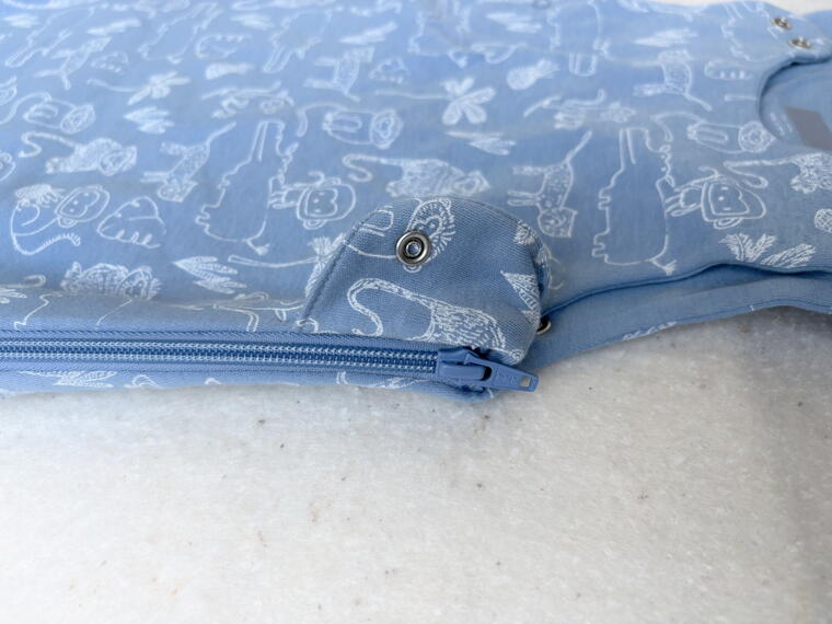 Sleep Sack, Jungle Adventure, Baby Blue (0-6m)