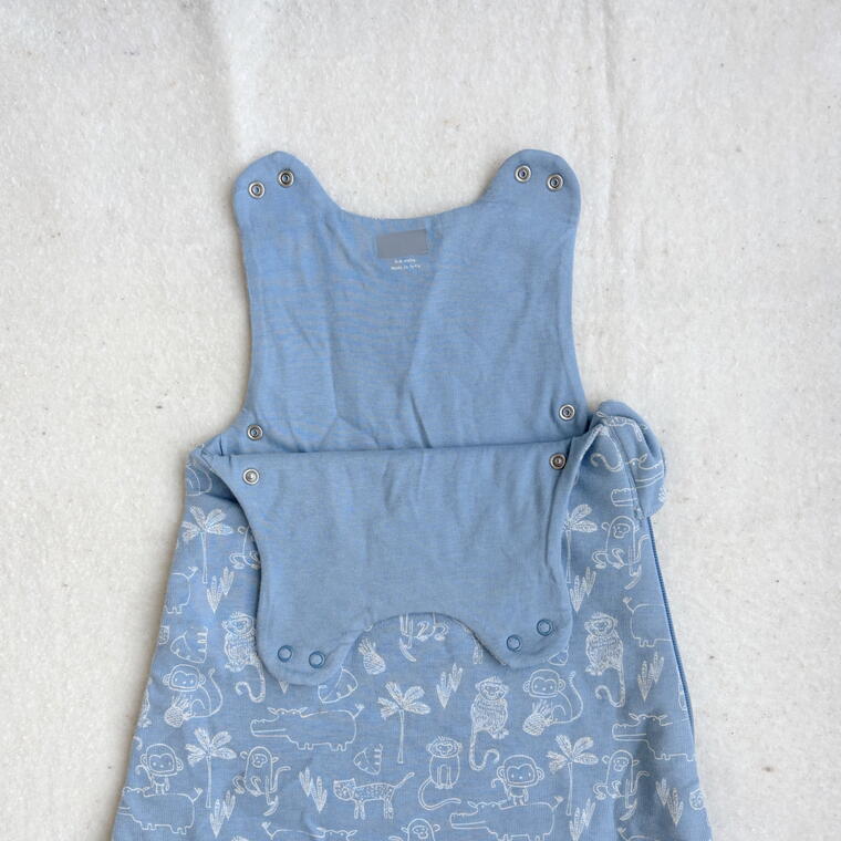 Sleep Sack, Jungle Adventure, Baby Blue (0-6m)