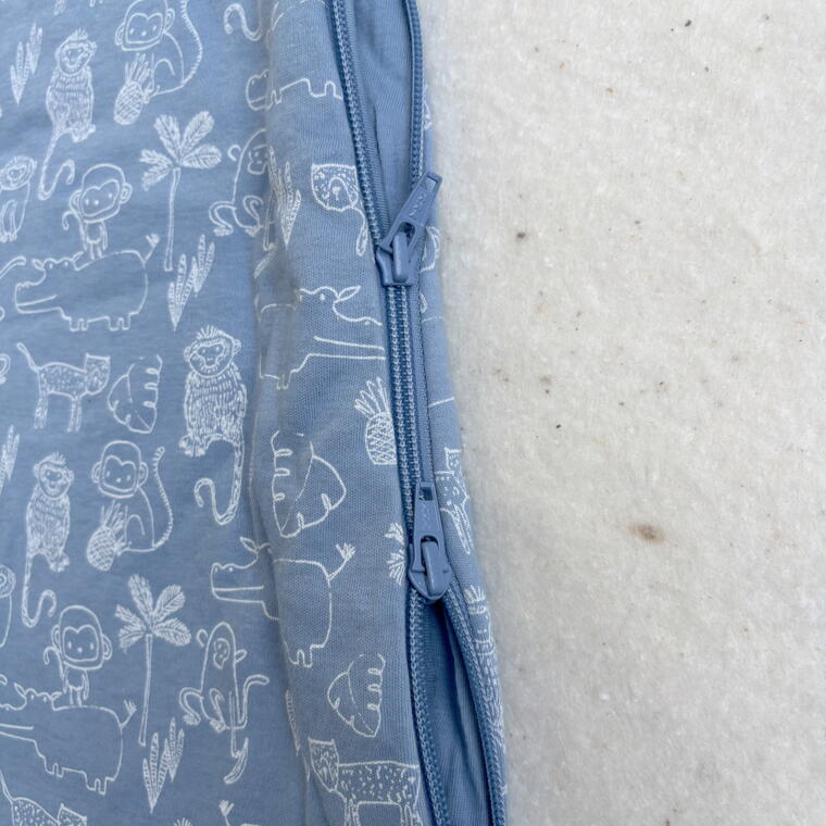 Sleep Sack, Jungle Adventure, Baby Blue (0-6m)