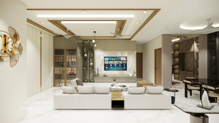 Attached: Living &amp; dinning