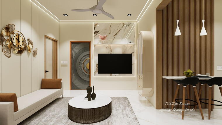 Attached: Living &amp; dinning