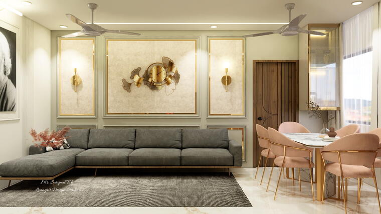 Attached: Living &amp; dinning