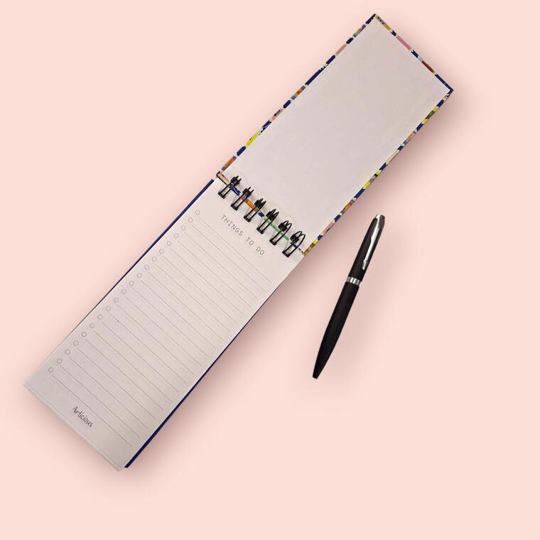 DIARY TO-DO LIST D6 - PRINTED HARD COVER - PACK OF 1