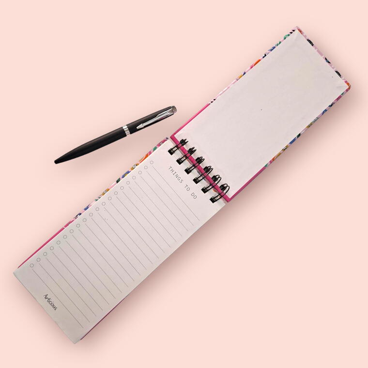 DIARY TO-DO LIST D4 - PRINTED HARD COVER - PACK OF 1