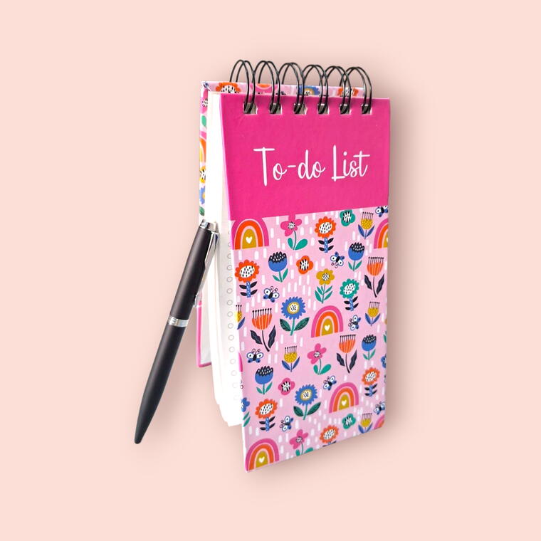 DIARY TO-DO LIST D4 - PRINTED HARD COVER - PACK OF 1