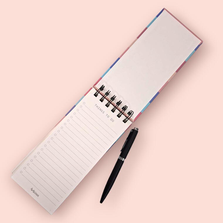 DIARY TO-DO LIST D2 - PRINTED HARD COVER - PACK OF 1