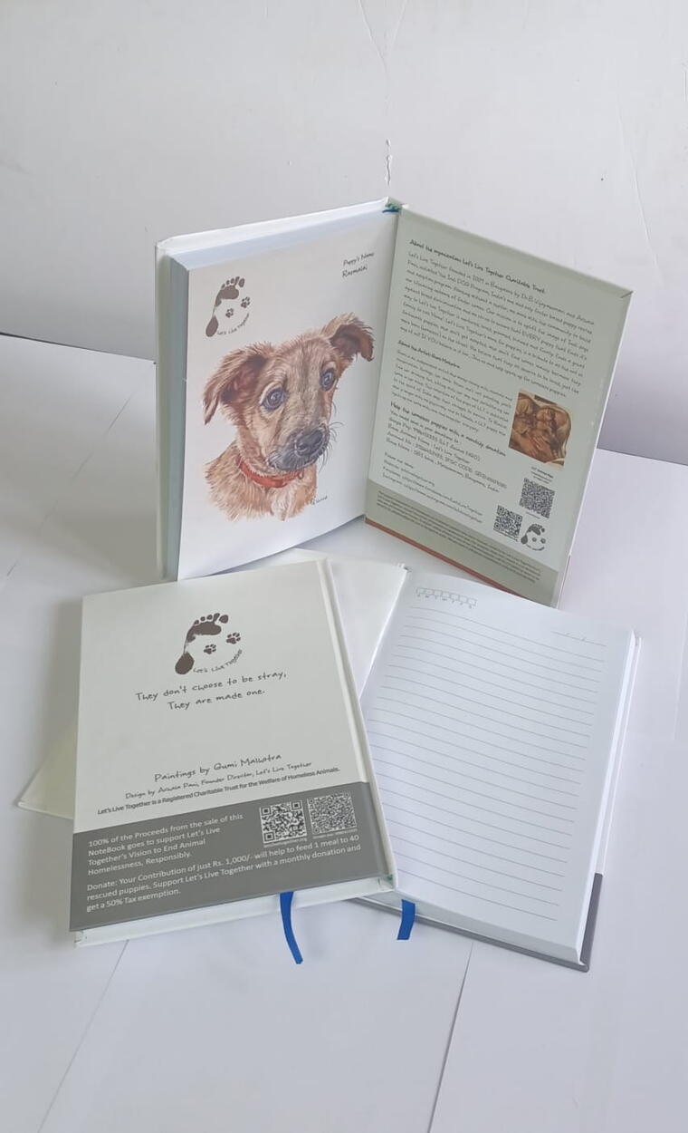 A4 Hard-Bound Ruled Book