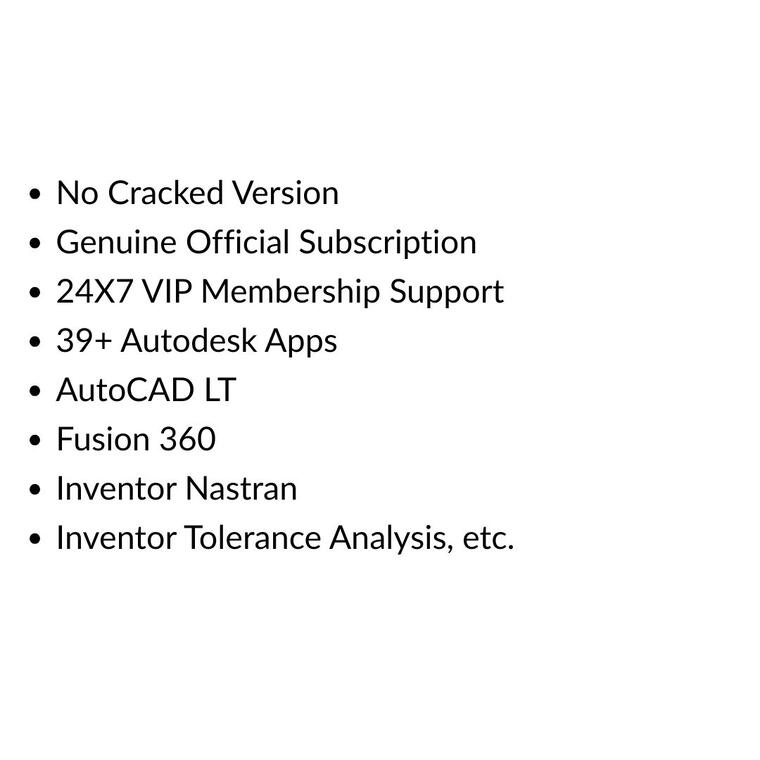 Autodesk For 3 Years