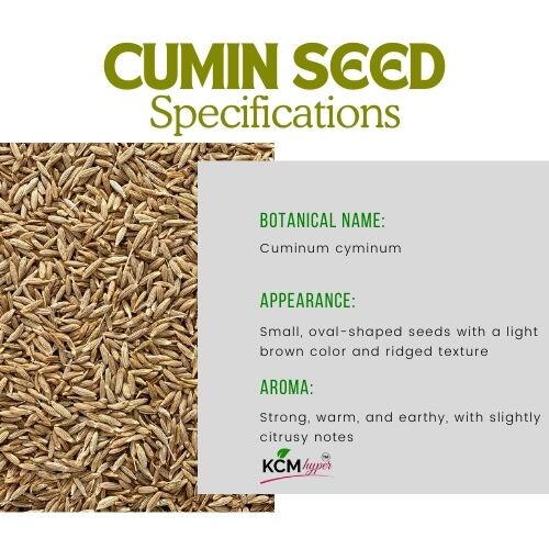 KCM Hyper Spices: Cumin Seeds (जीरा), 100g
