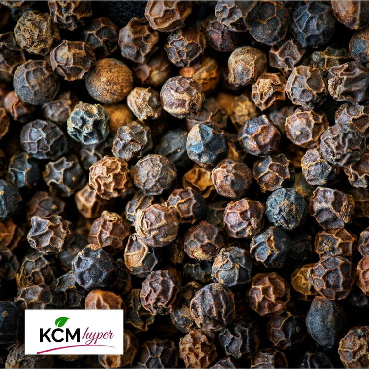 KCM Hyper Spices: Black Pepper (काली मिर्च), 100g