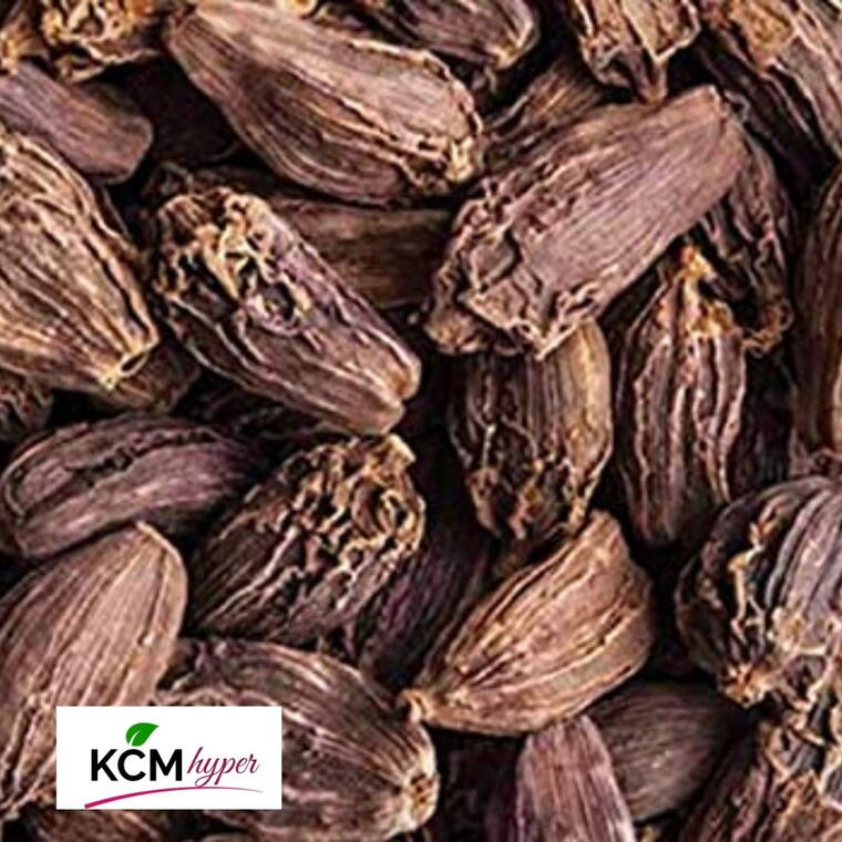 KCM Hyper Spices: Black Cardamom (बड़ी इलायची), 50g
