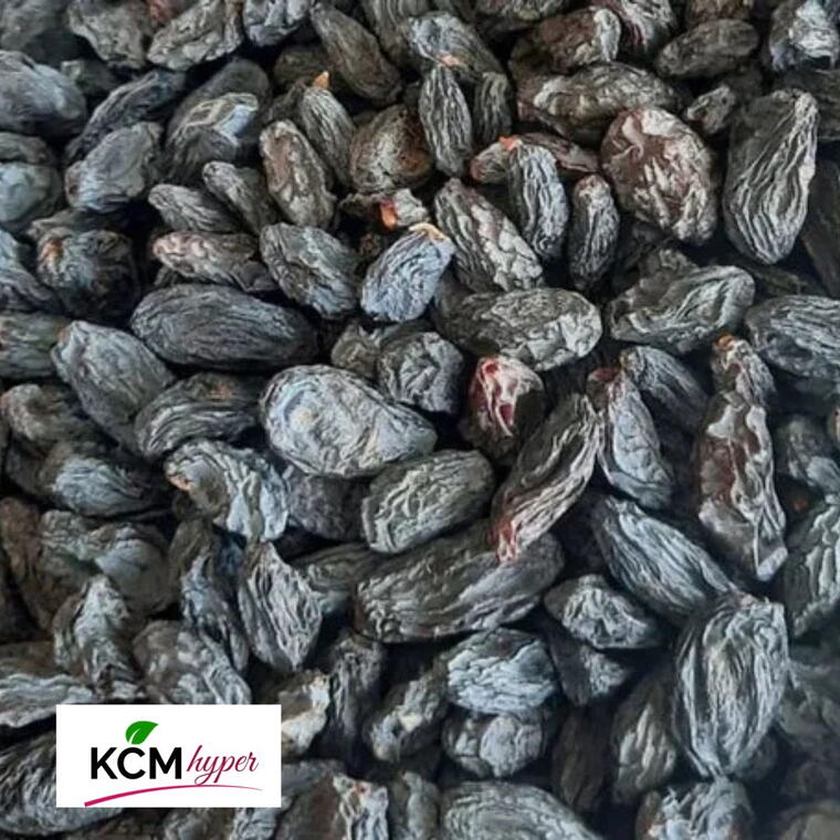 KCM Hyper Dry Fruits: Black Raisins (काली किशमिश), 200g