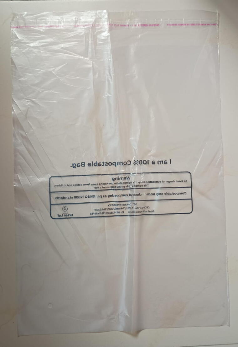 Compostable Garment Bags