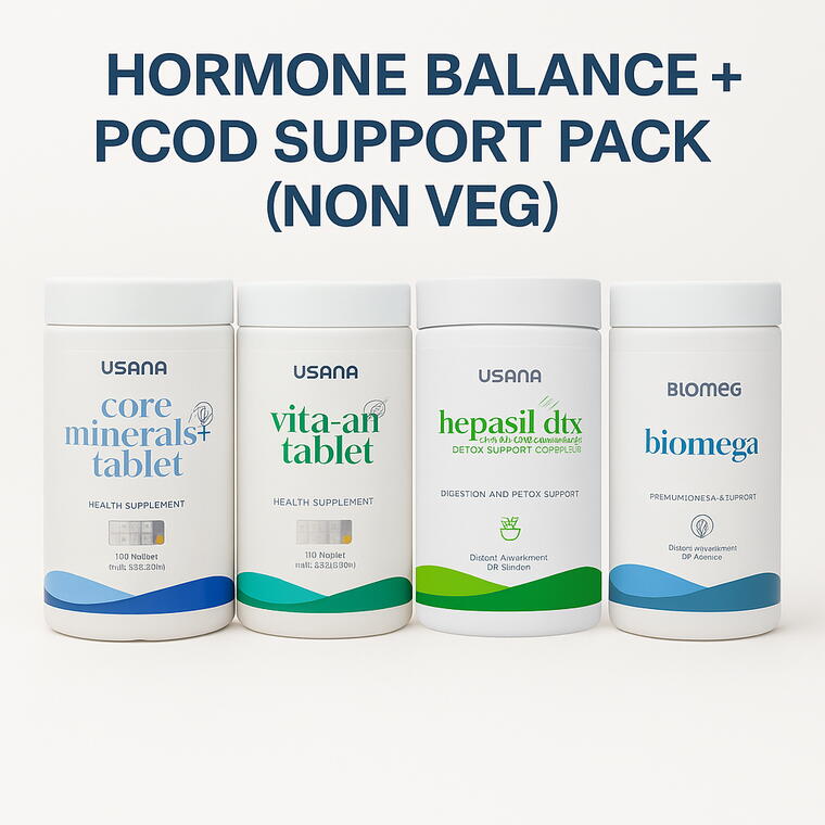 HORMONE BALANCE+PCOD SUPPORT PACK (NON VEG)