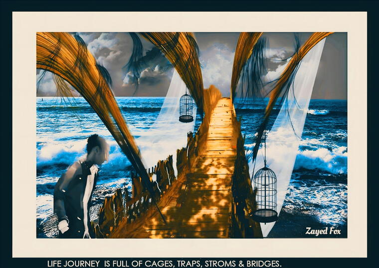 LIFE JOURNEY IS FULL OF CAGES, TRAPS, STORMS AND BRIDGES