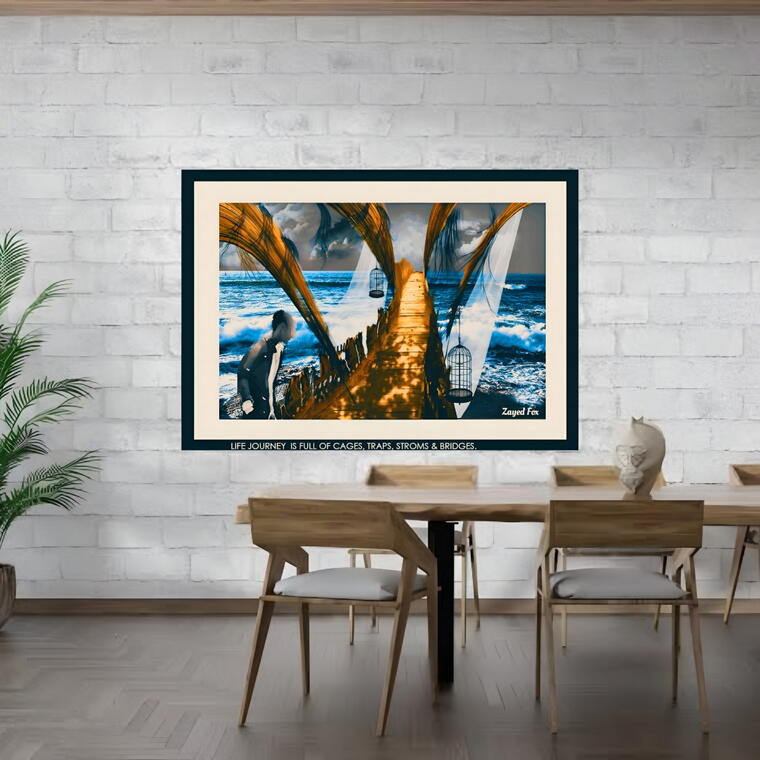 LIFE JOURNEY IS FULL OF CAGES, TRAPS, STORMS AND BRIDGES