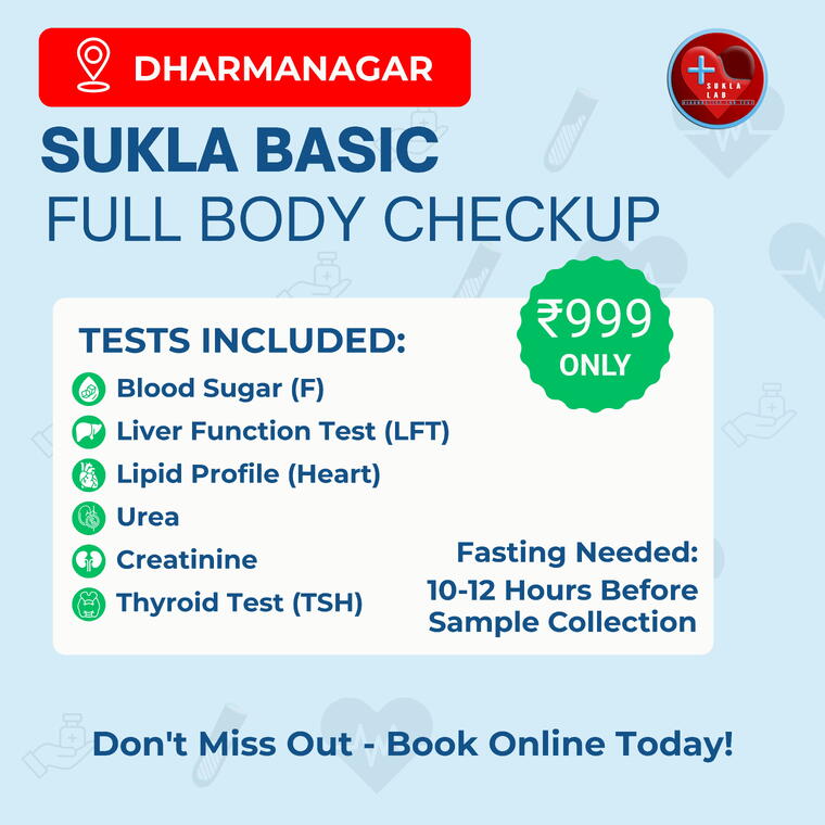 SUKLA BASIC FULL BODY CHECKUP