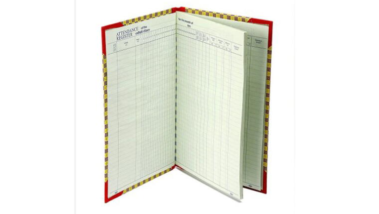 ATTENDENCE REGISTER 1 QUIRE