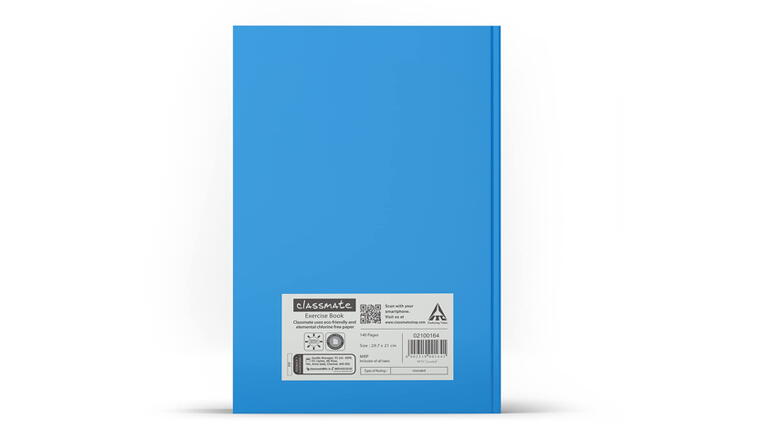 CLASSMATE LONG BOOK UNRULED(140 PGS)