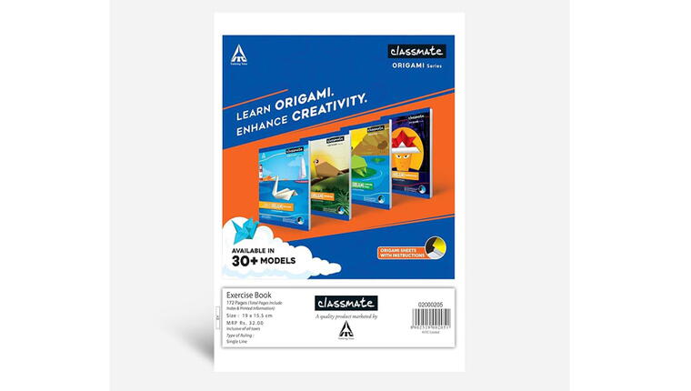 CLASSMATE NOTE BOOK SINGLE LINE(72 PAGES) SMALL