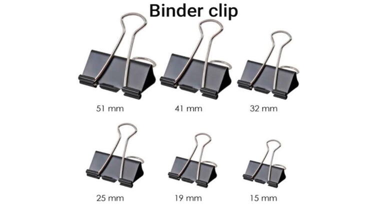 PAPER CLIPS 19 MM-SET OF 12