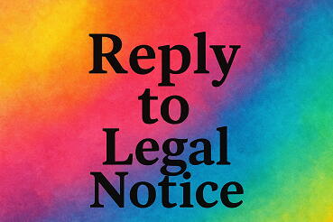Reply to Legal Notice
