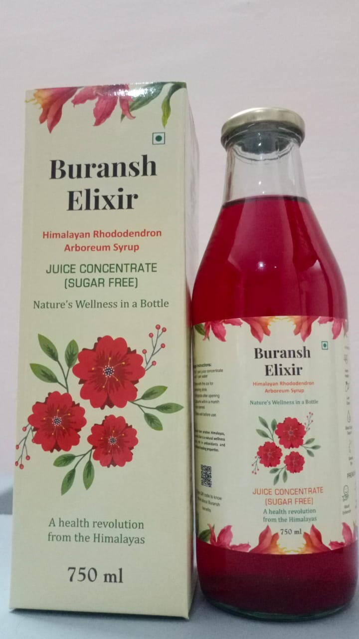 Buransh Elixir 750ml Sugar Free Cocentrate