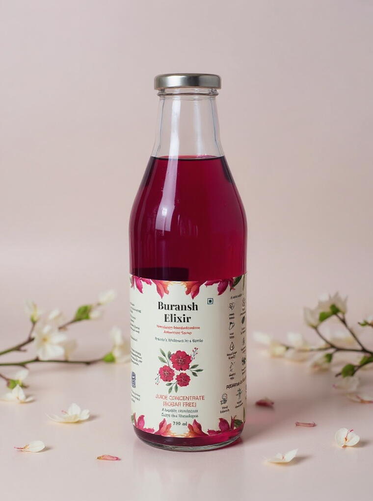 Buransh Elixir 750ml Sugar Free Cocentrate