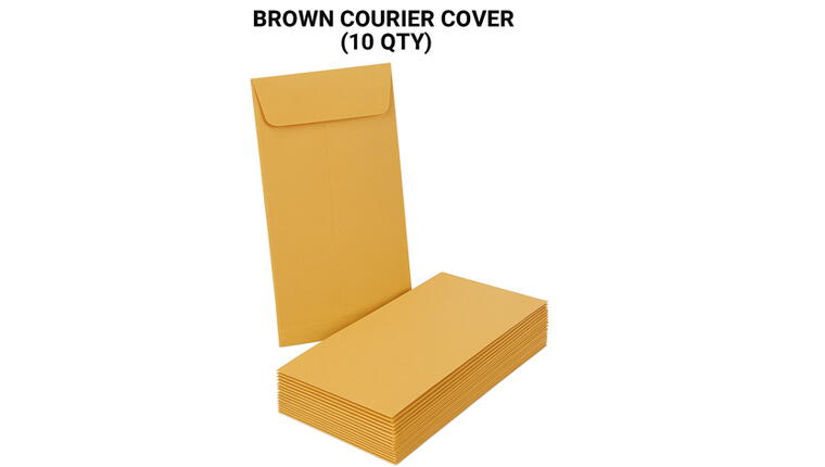 BROWN COURIER COVER(10 QTY)
