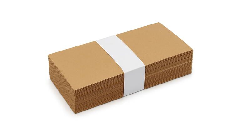 ENVELOPE CUBE BROWN 10.5*4.5