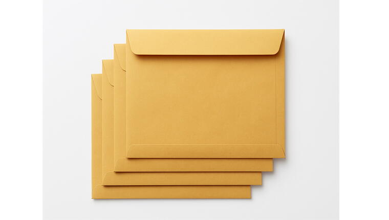 BROWN COURIER COVER-A4( 5 QTY)