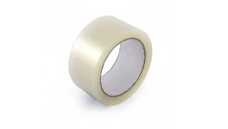 TRANSPARENT WHITE 2″ TAPE