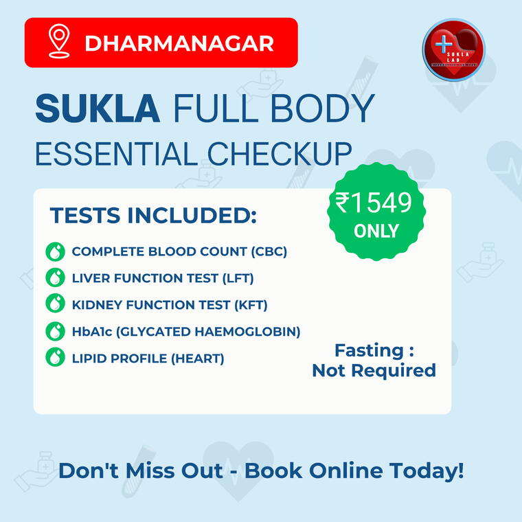 SUKLA FULL BODY ESSENTIAL CHECKUP