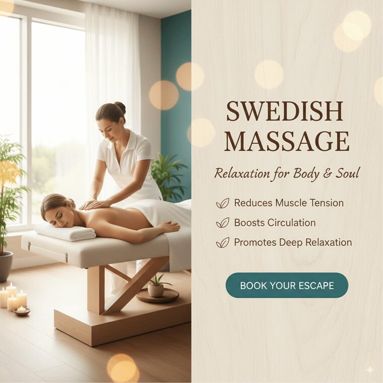 Swedish Massage (60 min)