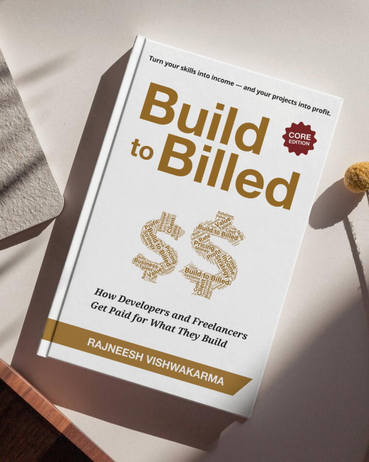 Build to Billd - Book by Rajneesh Vishwakarma