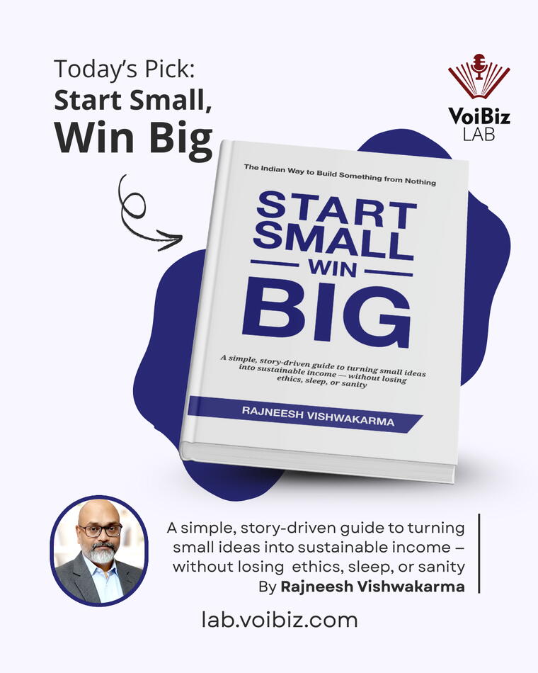 Start Small, Win Big - Book by Rajneesh Vishwakarma