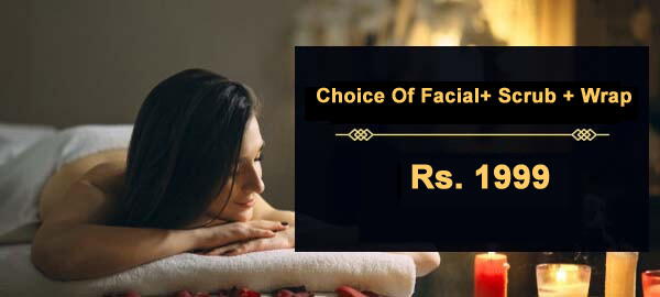 Choice Of Facial+ Scrub + Wrap