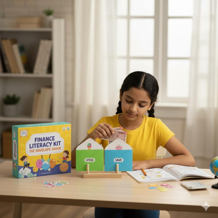 Finance Literacy Kit (Age 9+) | ₹599 + Shipping