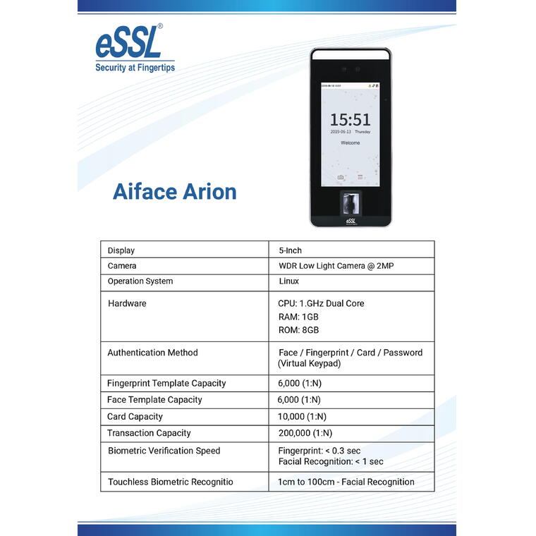 ESSL AIFACE-ARION