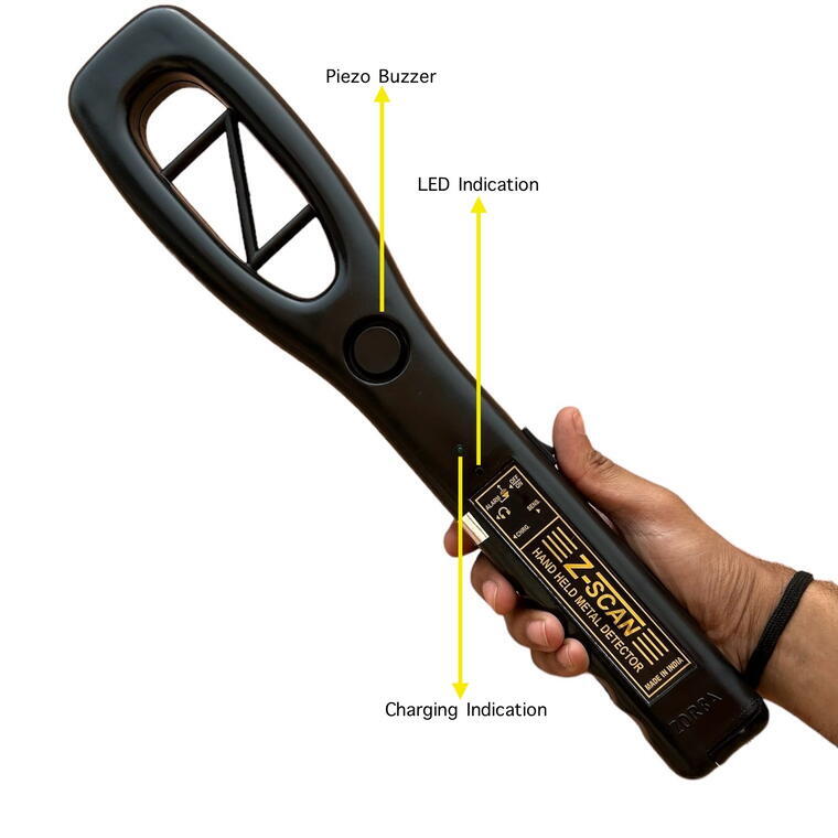 Hand Held Metal Detector Z-Scan (Pack of 10 Pcs.)