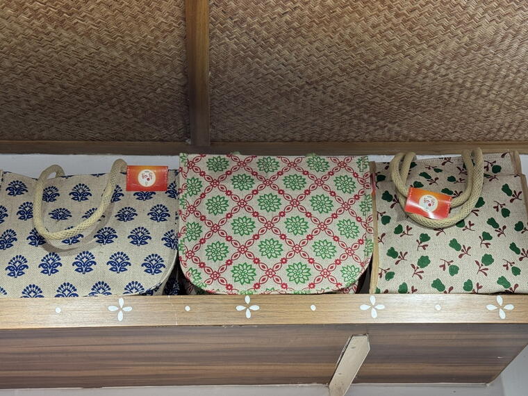 Oxford Big Shopper Jute Bag