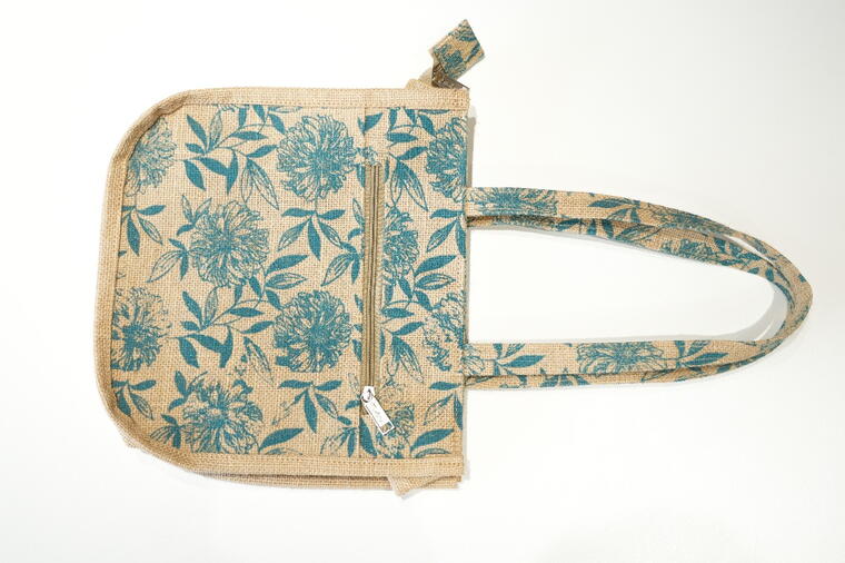 U Shaped Small Jute Bag.