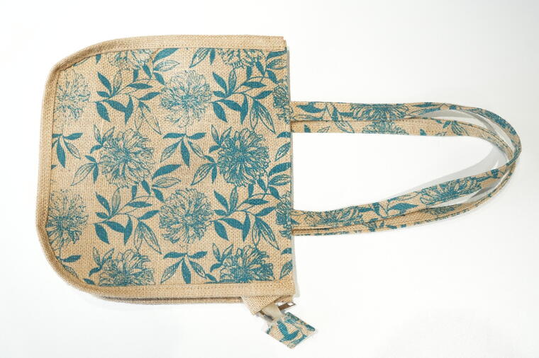 U Shaped Small Jute Bag.