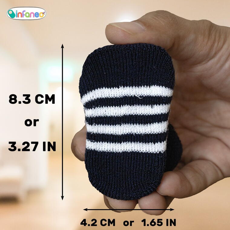 Super Soft Spandex Sock Booties with Cute Plush Face for Newborns, Light Yellow