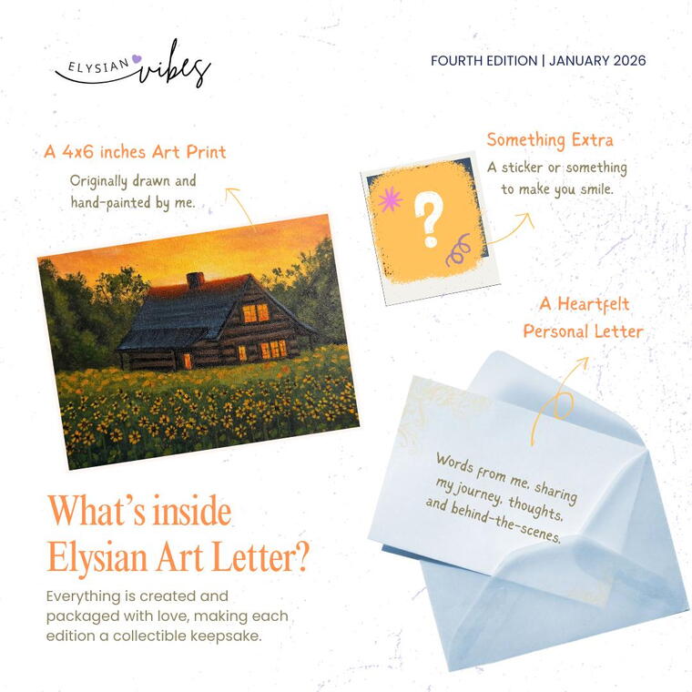 💌 Elysian Art Letter Club - January 2026 Edition