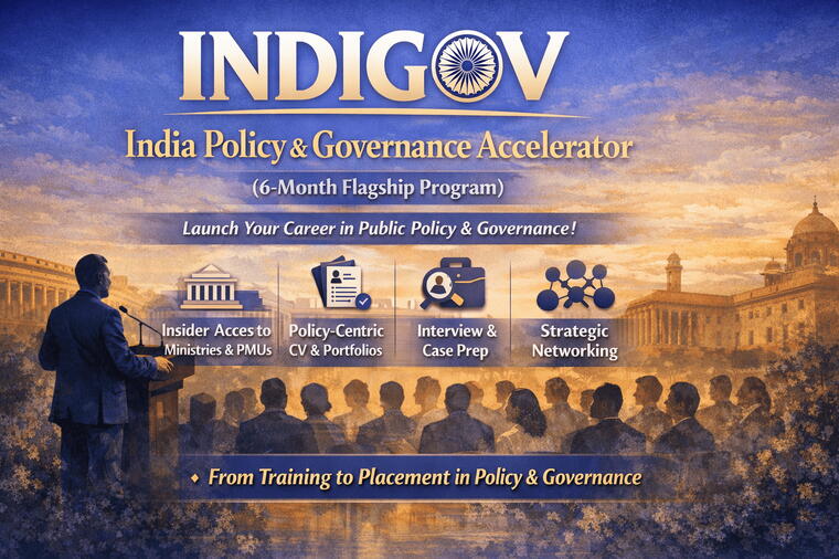 INDIGOV (India Policy &amp; Governance Accelerator)