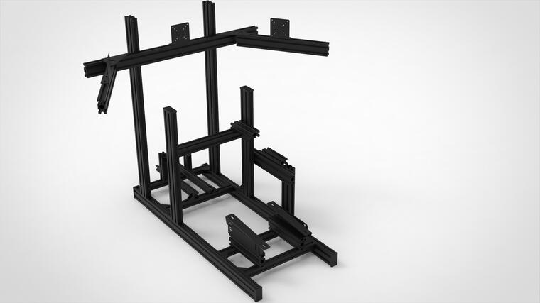 Elite Power 2-GT Edition + Integrated Triple Monitor Stand